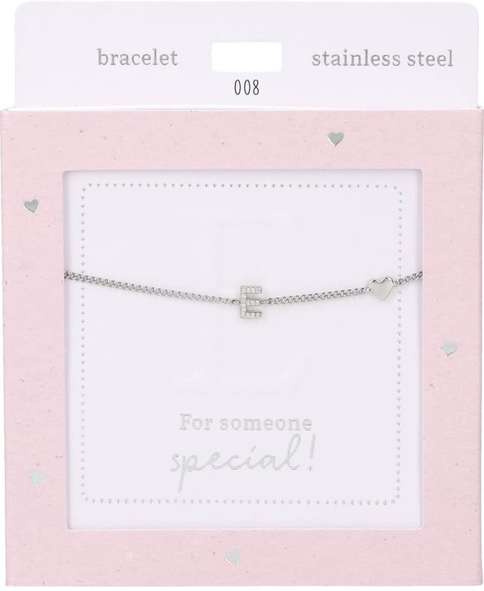 Depesche - Armband "Heart of Gold" - mot. 008 - E - silver