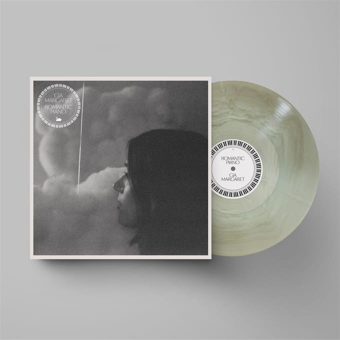 Gia Margaret - Romantic Piano (LP) (Coloured Vinyl) (Limited Edition)