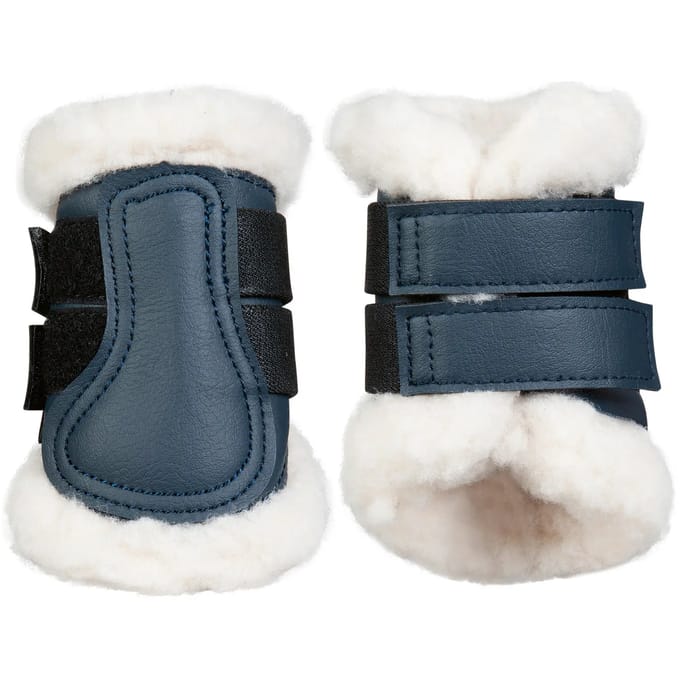 HKM flextrainers Comfort - donkerblauw - mini shet