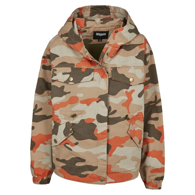 Urban Classics - Oversized Camo Parka Jacket - M - Multicolours