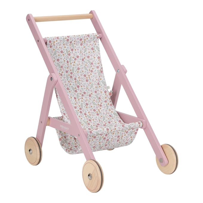 Little Dutch Poppenbuggy – Hout