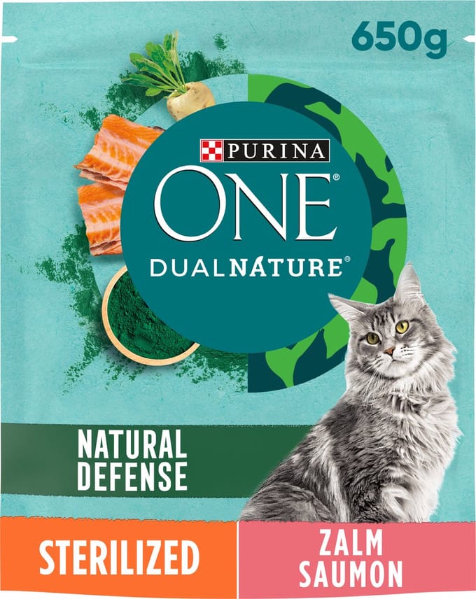 ONE DUAL NATURE 650G STERILISED ZALM