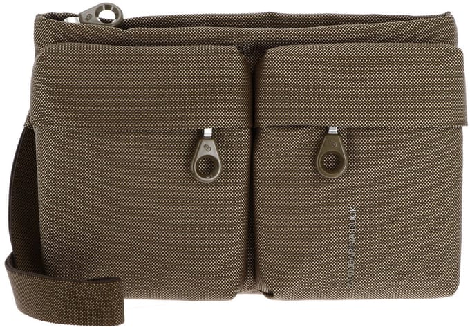 MANDARINA DUCK schoudertas MD20 Crossover Bag Oil kaki
