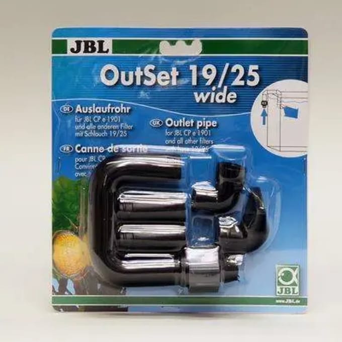 JBL OutSet wide 19/25 CristalProfi e1901 e1902 Waterafvoerset