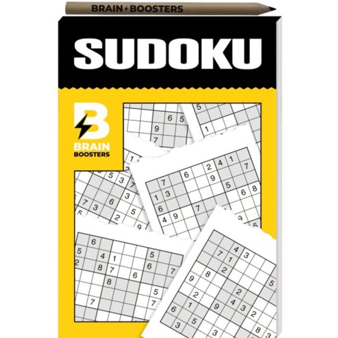Brainbooster Puzzelboek - Sudoku - Interstat