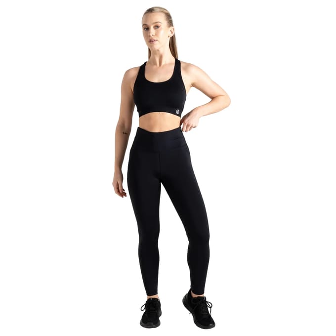 Dare 2b - Influential Dames Sportlegging - Zwart - Maat 38