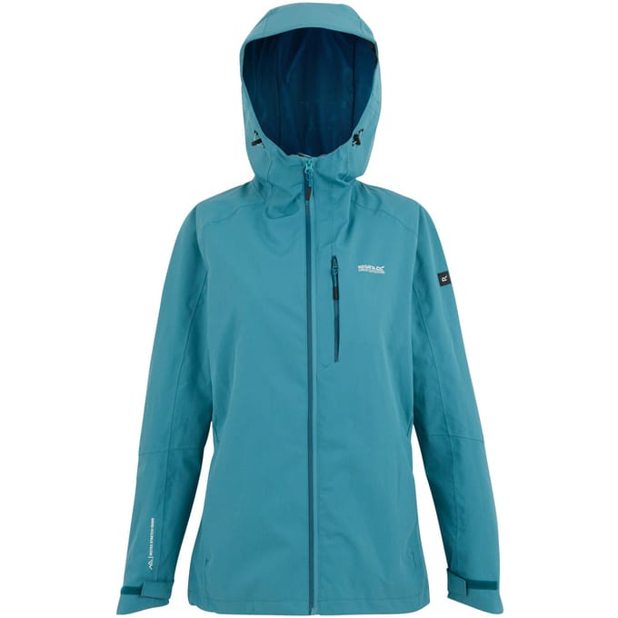 Regatta Dames/Dames Birchdale II Waterdichte Jas (Storm Blauw)