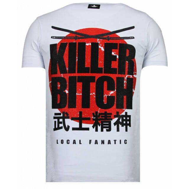 Local Fanatic Killer bitch rhinestone t-shirt