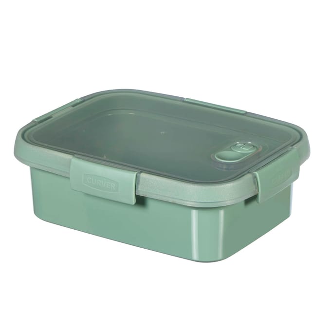 Curver Smart To Go Eco Lunchbox - 1 liter + Bestekset - Groen