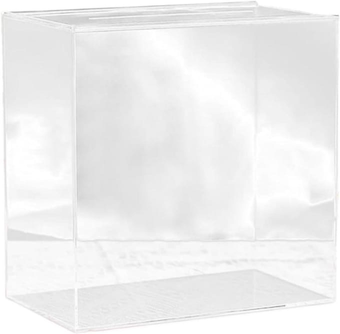 Feestkaartdozen - Geschenkdoos - Kaarten Verzamelen - Duurzame Constructie - 24 cm - Goud
