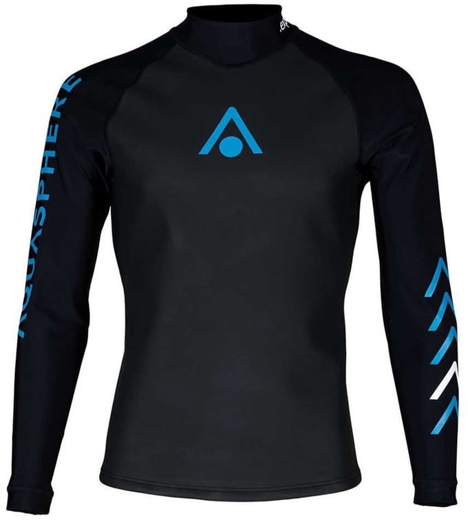 Aquasphere Aquaskin Rash Guard Met Lange Mouwen Blauw S Man