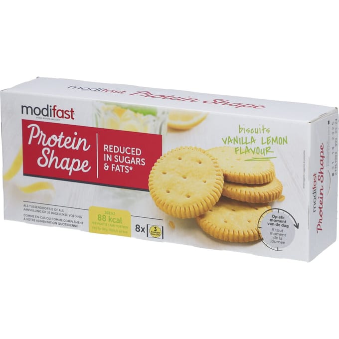 Modifast Protein Shape Biscuits Vanille en Citroen 156 Koekjes