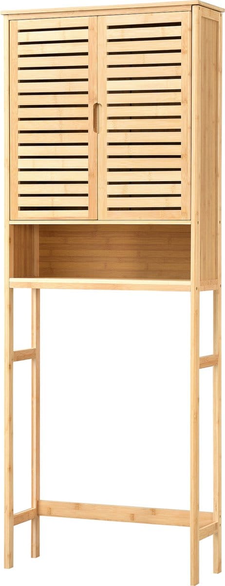 Ombouwkast Geta toiletombouw bamboe 170x66x23 cm