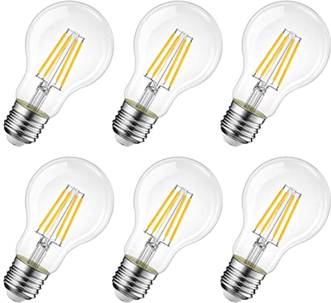 LED Lamp E27 Warm Wit 2700K - 470 Lumen, Vervangt 40 Watt - Verpakking van 6