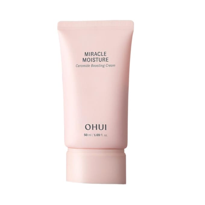 OHUI Miracle Moisture Crème Booster de Céramide 50ml Hydratation Profonde white