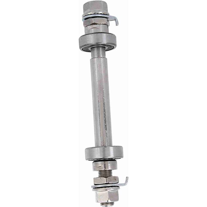 Duurzame Metalen Fietswiel Naaf As Voor Achter Massieve As Hendel Fiets Reparatie Gereedschap Accessoires Front axle gray