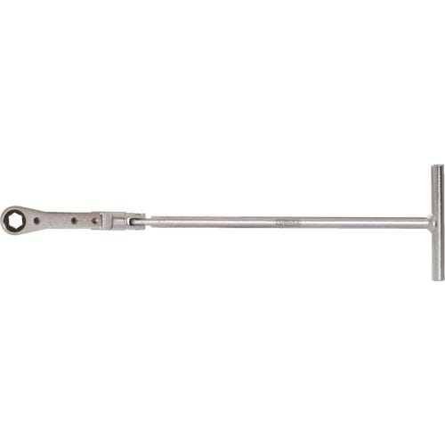KS Tools 500.7341 Gloeikaarsen-T-handgreep-ringratel, 10 mm