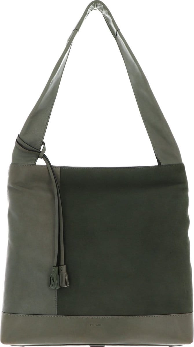 PICARD Schoudertas Safari Shoulderbag Palm Leaf Olijfgroen