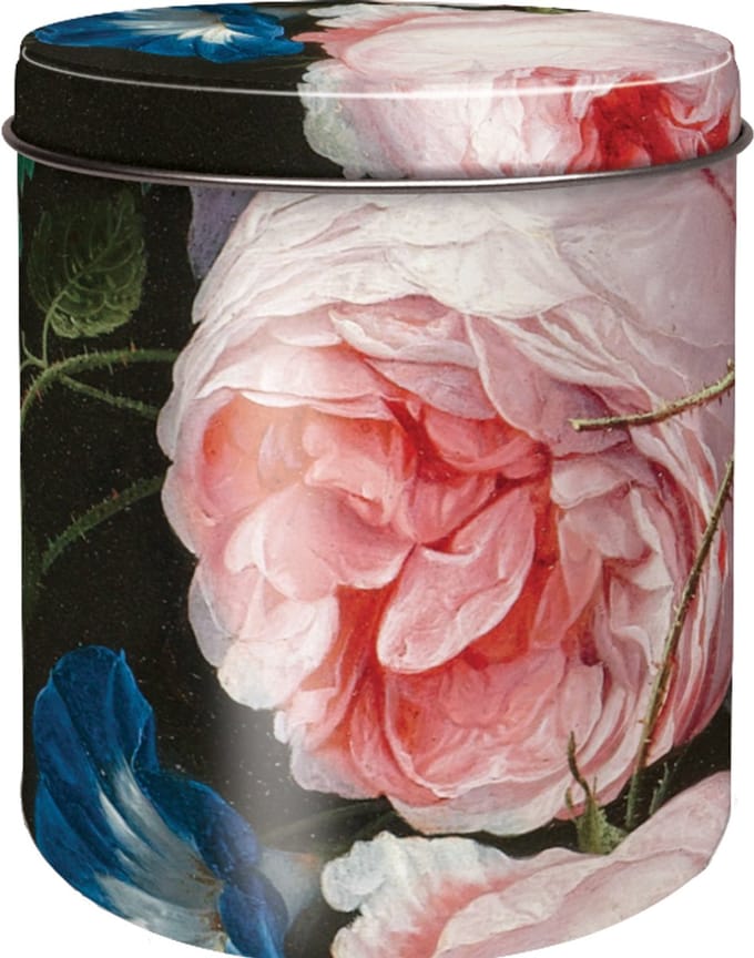 Stroopwafel blik - Bloemen - De Heem