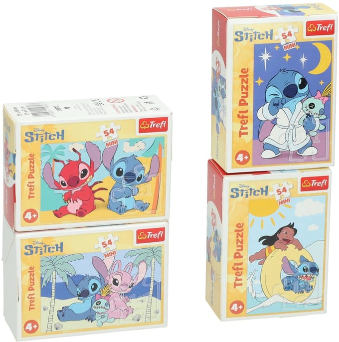 Puzzel Stitch mini puzzel 54 stukjes voor kinderen vanaf 4 jaar.
