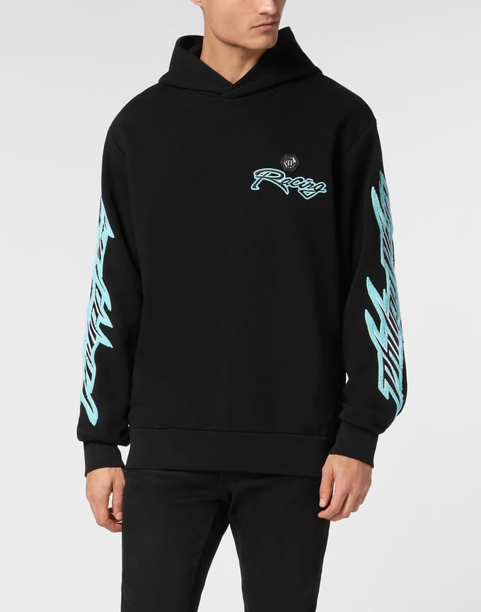 Sweatshirt Met Capuchon Racing