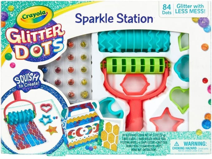 Crayola - Glitter Dots Sparkle Station - Knutselen voor Kinderen