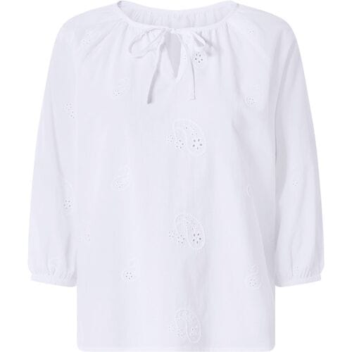 ESMARA Dames blouse (wit, S (36/38))