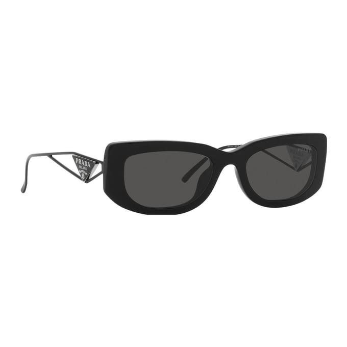 Prada Hol Ontwerp Vlinder Zonnebril Unisex zonnebril Zwart PR14YS1AB5S0 Basic Packaging-Eyeglass Case+Box gray