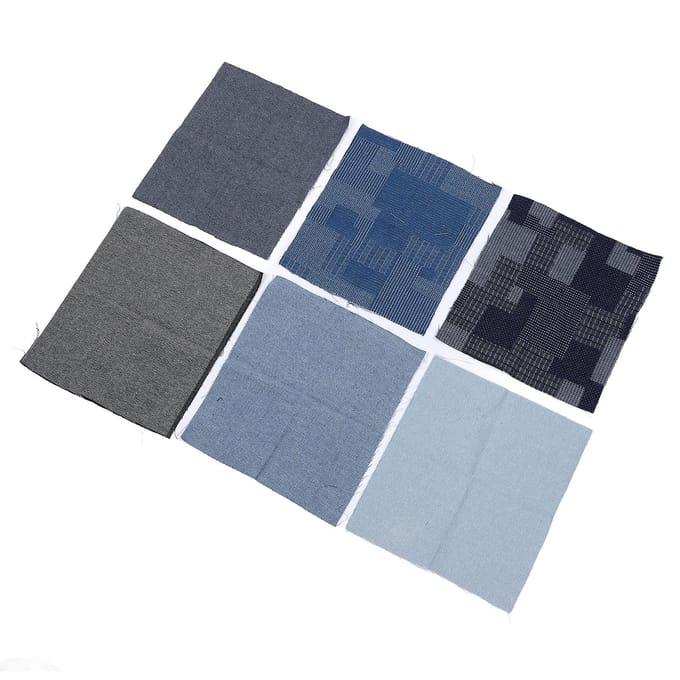 Sashiko Kit Wateroplosbaar Draagbaar Multifunctioneel Handborduurwerk Starter Kit voor Beginner gray