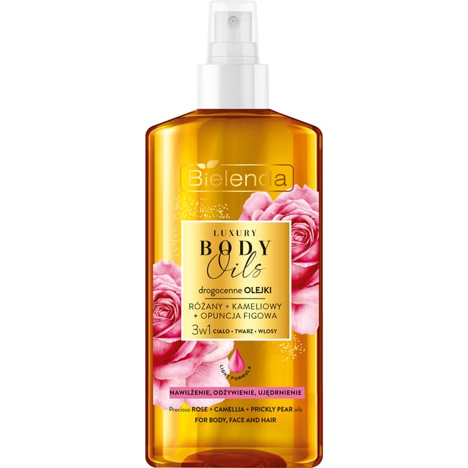Bielenda Luxury Body Oils Precious Oils Rose + Camellia + Opuncion Fig 150 ml