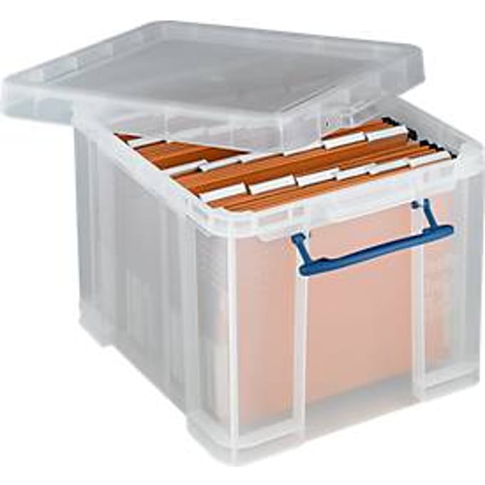 Really Useful Box Opbergdoos, 35 l + 25 hangmappen