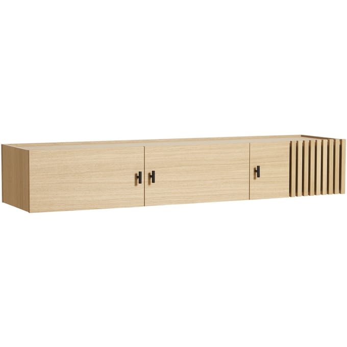 Woud Array Sideboard - eiken - 150 cm (wandmontiert)