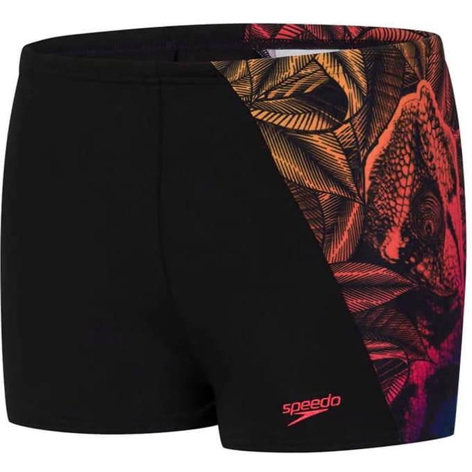 Speedo JungleLizzard Digitale Plaatsing Junior Aquashort Zwemkleding