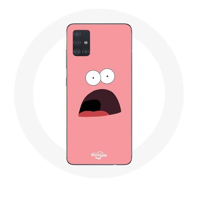 Coque - Bob l'éponge - Galaxy A51 - Patrick Étoile - Souple - Rose - Enfant rose