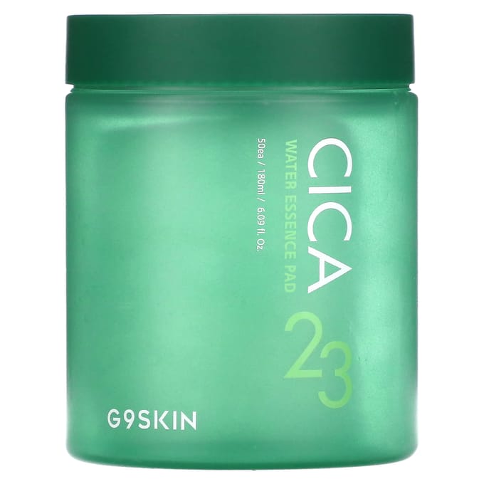 G9skin, Cica 23 Water Essentie Pads, 50 vellen, 180ml (6,09 fl oz) blue