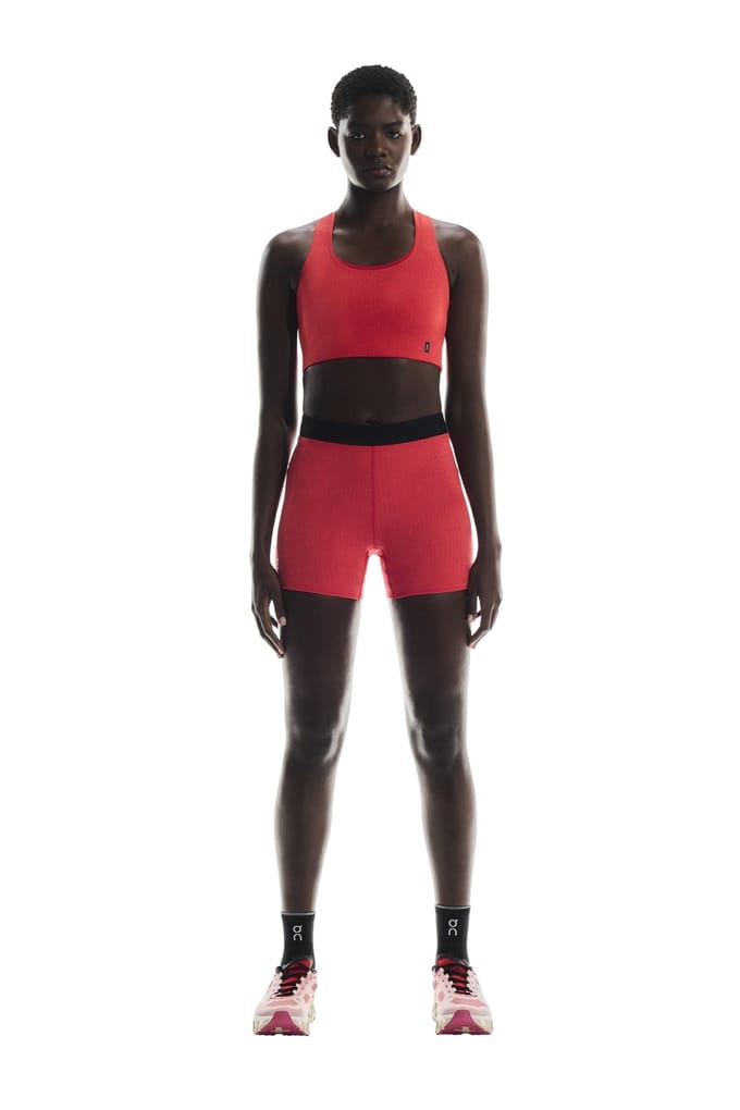 On Pace Pocket Bra 1 W Red Maat: M | Sport BH's Outlet | Dames | Rood