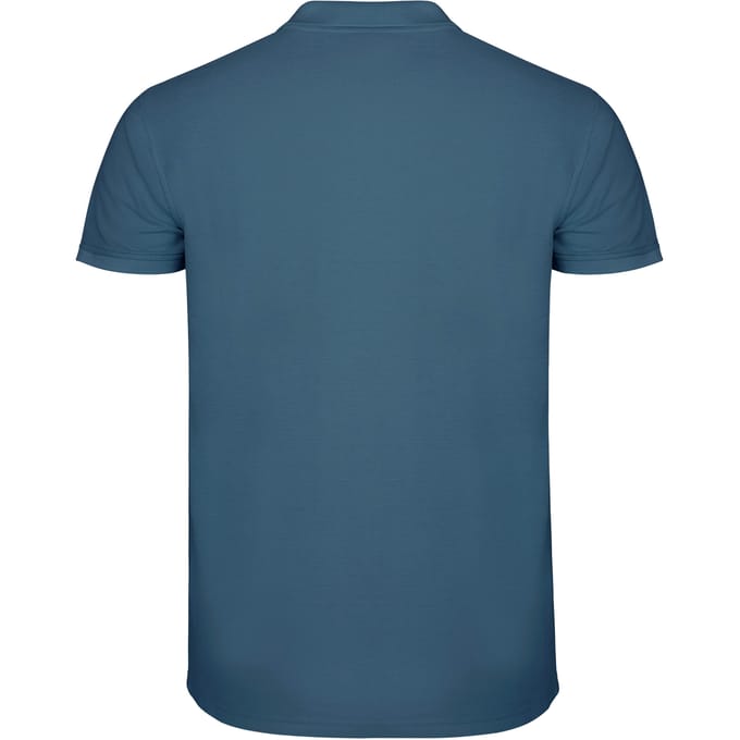Roly Heren Ster Poloshirt (Storm Blauw)