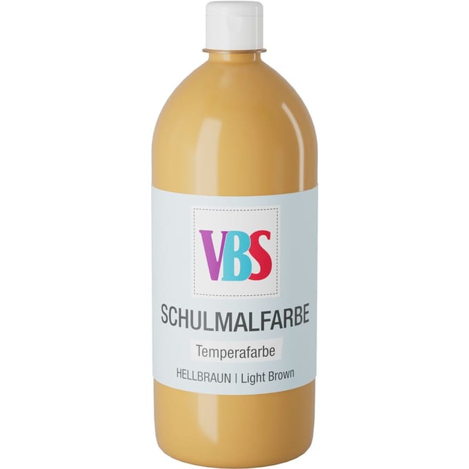VBS Schoolverf, 1000 ml - Lichtbruin