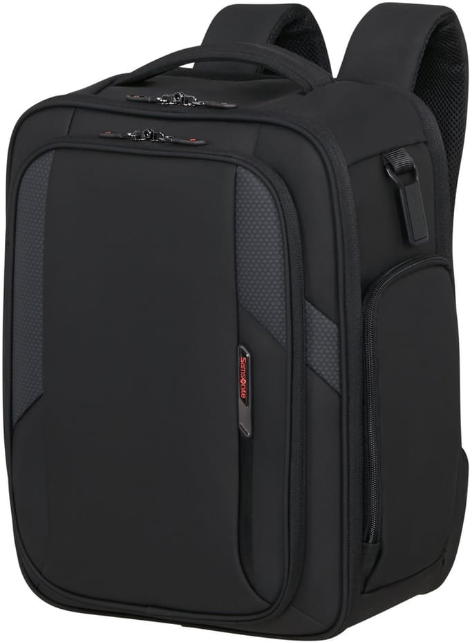 Samsonite Rugzak - Glazed Underseat Backpack S 30 x 40 x 20 cm - 15,6 inch - Black - 25 l