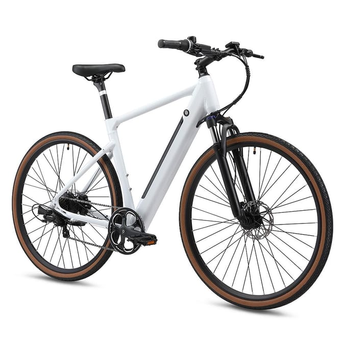 YANGOR H700 Stads E-Bike – Koppelingsensor, Tektro Hydraulische Remmen wit