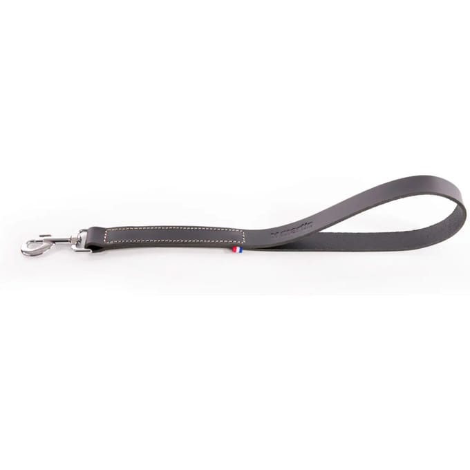Bicolore leren hondenriem Martin Sellier 499