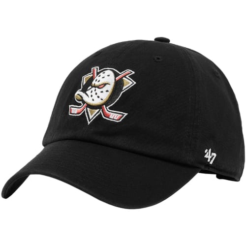 47 Brand NHL Anaheim Ducks Cap, Mannen, Zwart, Pet, maat: One size
