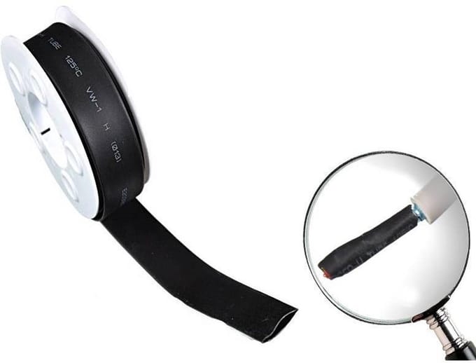Benson Krimpkous - 13 mm - 2 meter - zwart - polyolefin - 3:1 krimpverhouding
