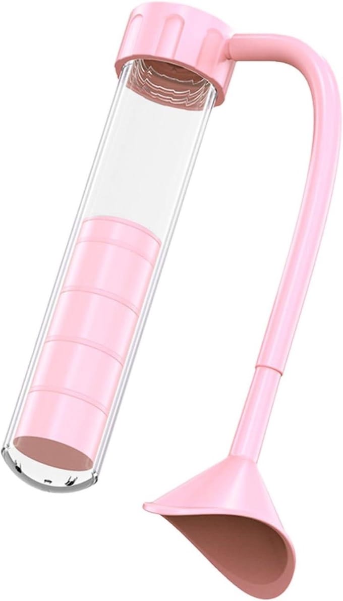 Ademtrainer Buikspieren - Longtrainer Core - Fitness Training - Instelbare Intensiteit - 19.7 cm - Roze