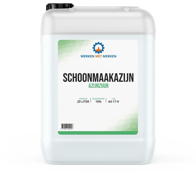 Schoonmaakazijn – Aanslagverwijderaar - 20 Liter