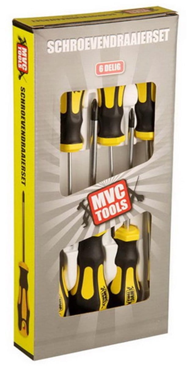 MVC Tools - Schroevendraaierset - 8-delig