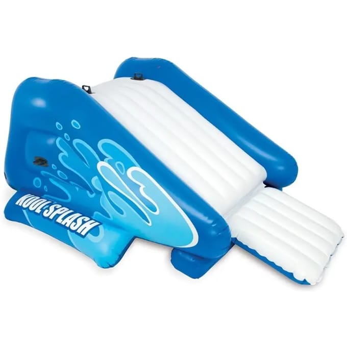 INTEX Waterglijbaan opblaasbaar Kool Splash blauw