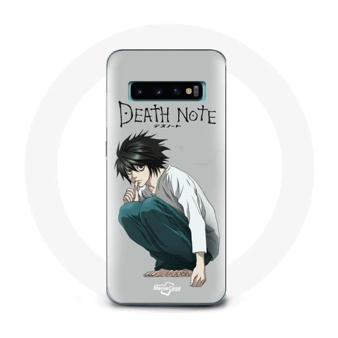 Hoesje voor Samsung Galaxy s10 edge Death Note Anime L