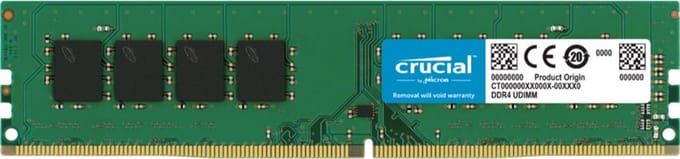 Crucial CT32G4DFD832AT geheugenmodule 32 GB 1 x 32 GB DDR4