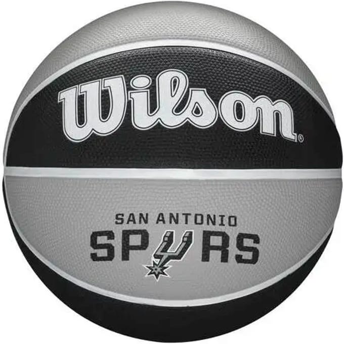 Wilson Nba Team Tribute San Antonio Spurs Basketbal Zilver 7